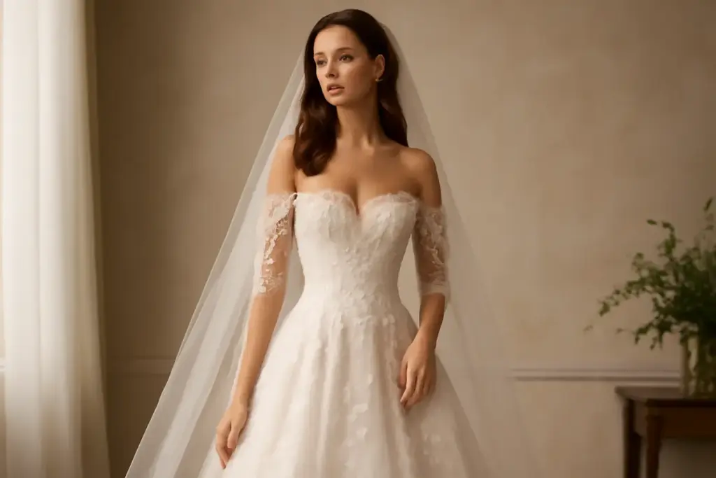 Tendenze abiti da sposa romantici: dettagli di stile che valorizzano ogni silhouette