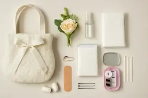 Cosa non può mancare nella wedding bag? Gli oggetti utili che salveranno i tuoi invitati dai piccoli disagi