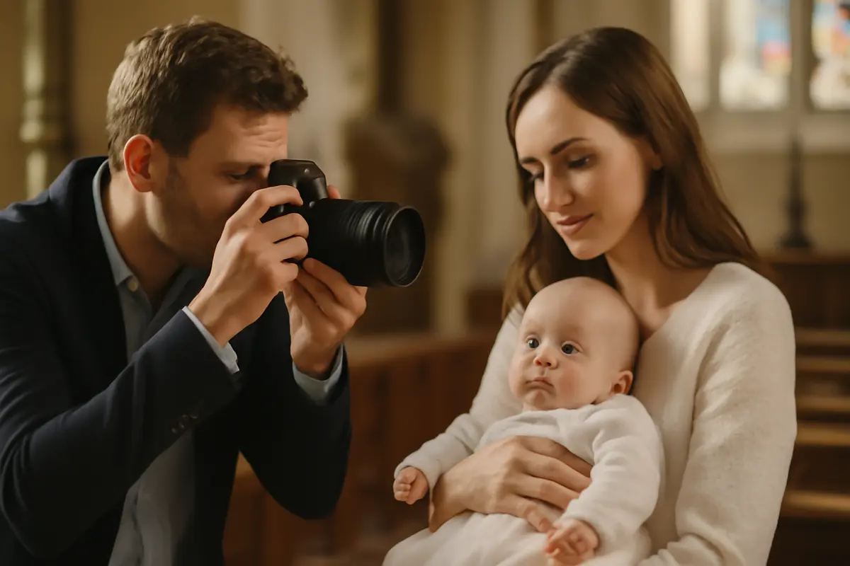 Fotografo per battesimo come sceglierlo: trucchi per foto che restano indelebili