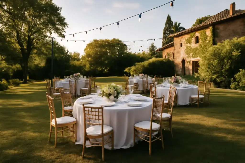 Tenute con giardino per eventi estivi: segreti per sfruttare al meglio gli spazi all’aperto