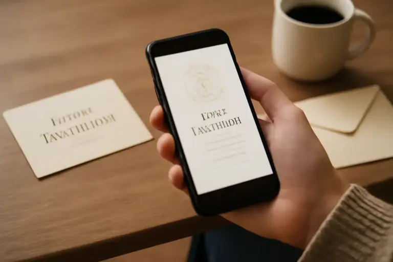 Inviti digitali per eventi: perché sempre più ospiti li preferiscono alle versioni cartacee