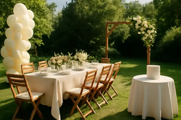 Organizzare battesimo in estate idee outdoor: come trasformare il giardino in una location speciale