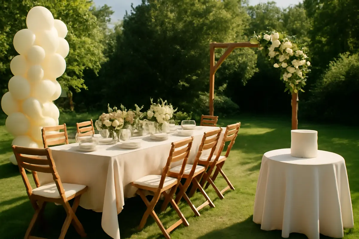 Organizzare battesimo in estate idee outdoor: come trasformare il giardino in una location speciale