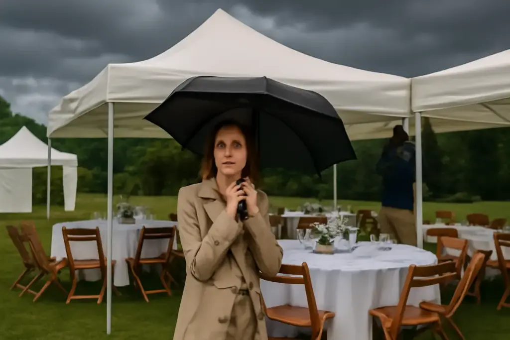 Come si gestisce il meteo incerto durante un evento all’aperto? Soluzioni immediate da considerare in fase di scelta location