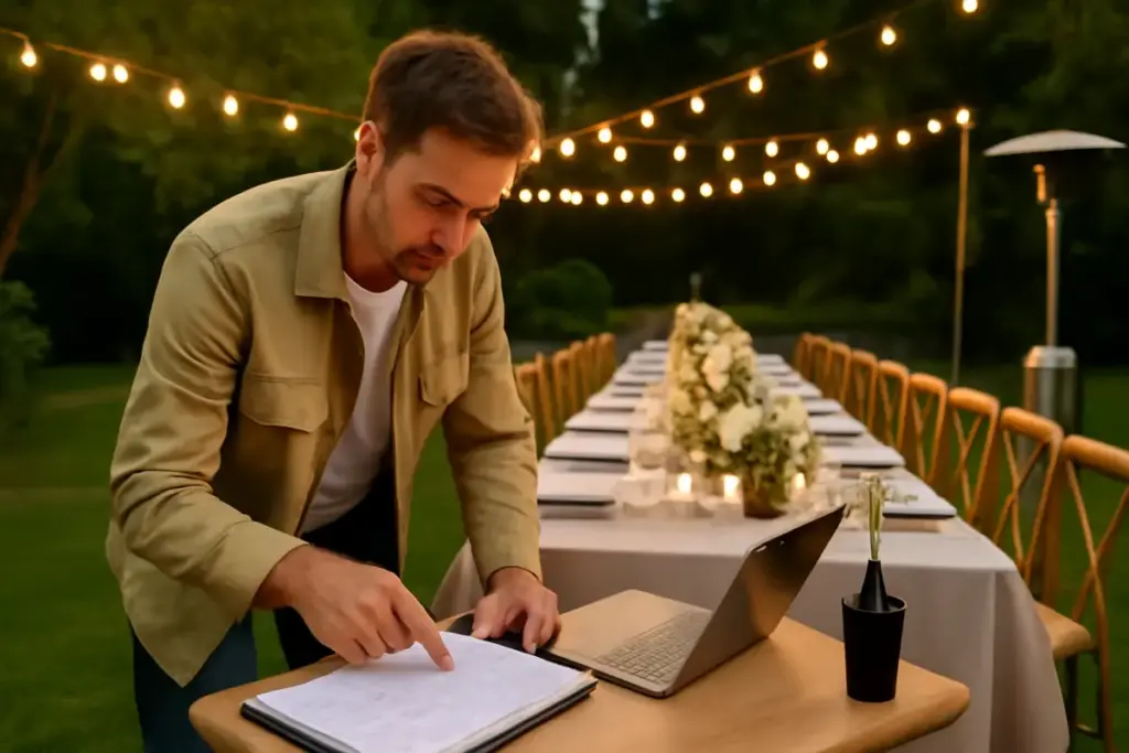 Come organizzare una festa privata in location esterna? I dettagli tecnici che fanno la differenza