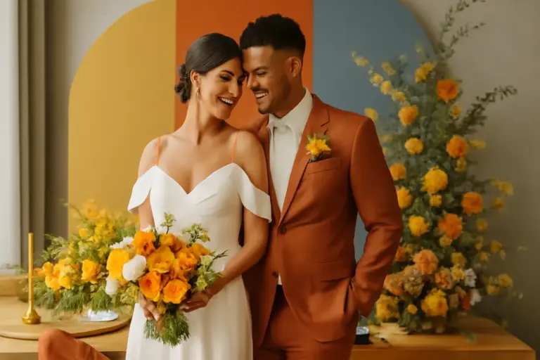 Colori matrimonio moderno palette vincenti: combinazioni che piacciono anche ai fotografi