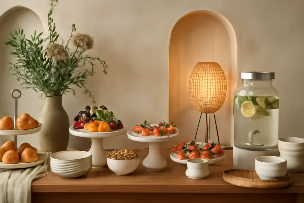 Come valorizzare la zona buffet secondo le ultime tendenze? Accorgimenti che stupiscono senza fatica