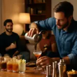 Cocktail bar a casa per festa privata: trucchi da barman che trasformano la serata