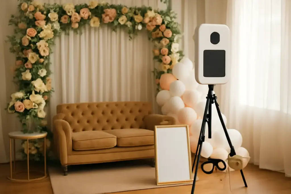 Come si crea un photobooth di tendenza per cerimonie? Elementi da inserire per scatti virali